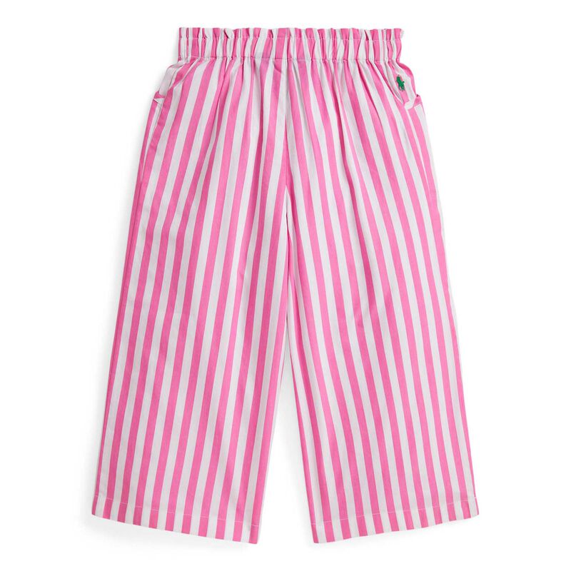 Polo Ralph Lauren Striped Poplin Wide-Leg Pant 3-6Y image number 1